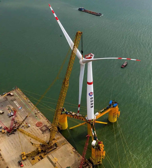 海隆赛能新材料助力深远海浮式风电平台