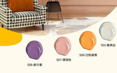 亚士成品色小袋漆拍了拍你的家