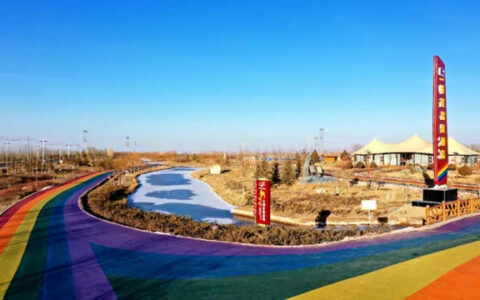 三棵树工业涂料助力打造“七彩丹霞”新名片