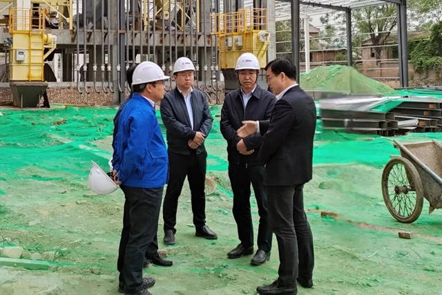 北新建材董事长尹自波调研西北区域部分企业