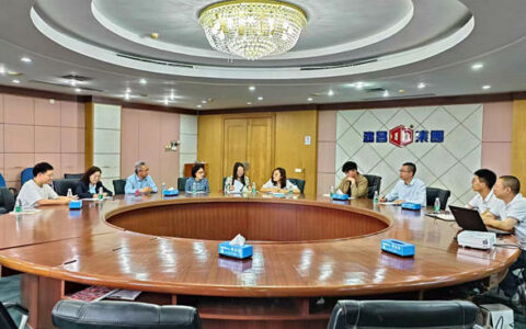 佛山基地顺德发展中心莅临鸿昌化工指导联培工作