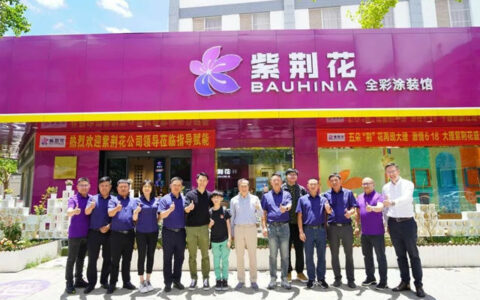 叶氏化工集团创始人叶志成先生莅临云南省紫荆花终端市场视察指导