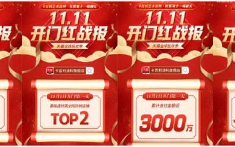 卡百利荣登天猫618油漆涂料品牌销售榜TOP3（直播间中奖名单出炉）