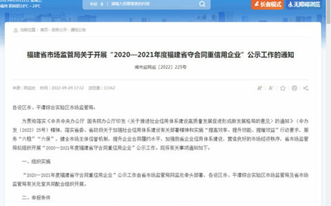 东顺荣获“2020－2021年度福建省守合同重信用企业”称号