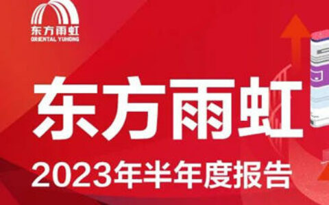 东方雨虹公布2023年半年报：归母净利润同比增长38.07%