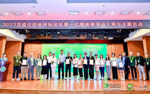 “一亿棵梭梭树”十周年，三棵树助力建设荒漠中的绿色屏障