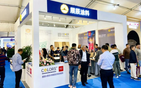展辰新材惊艳亮相首届南康家具绿色供应链展览会