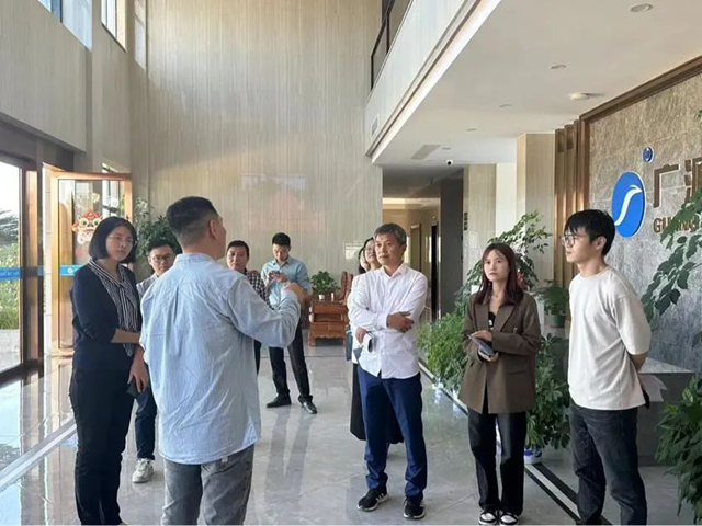 江西省工信厅领导到广源集团调研非金属产业发展情况