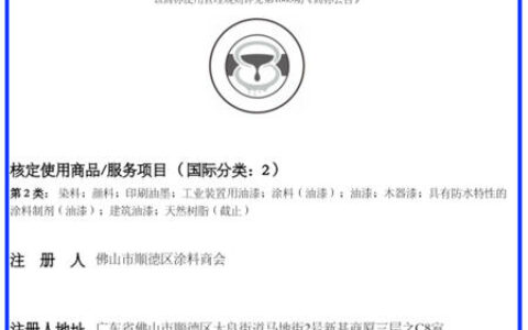 顺德涂料商会申报“LOGO”图形集体商标成功注册，擦亮“中国涂料之乡”金字招牌