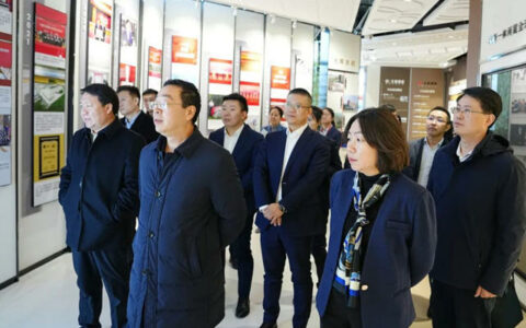 涿州市委书记蔡炜华一行到北新建材参观考察
