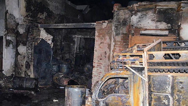 印度涂料厂发生火灾11人死亡