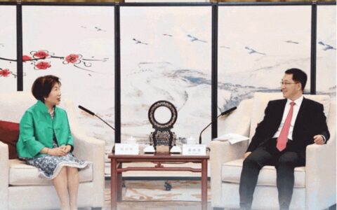 携手共进，发展共赢！苏州市市长吴庆文在2024苏州全球招商大会中会见PPG亚太区总经理延彩明女士