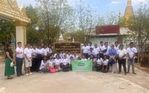 敬天爱人 生生不息！缅甸三棵树经销团队在曼德勒郊区孤儿院开展爱心捐赠行动
