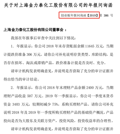 连续6年业绩被质疑！问询前后高管频频辞职