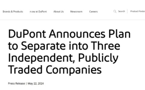 一拆为三！换帅！化工巨头宣布分家