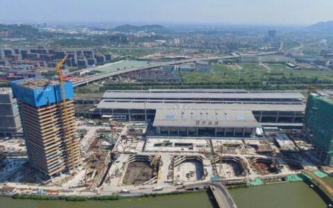 三棵树防水助力绍兴高铁北站TOD综合体项目建设