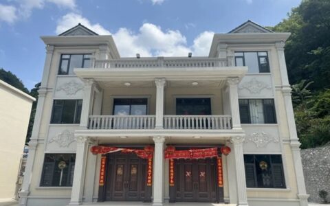 美涂士仿石漆，让农村自建房秒变“石”尚新居！