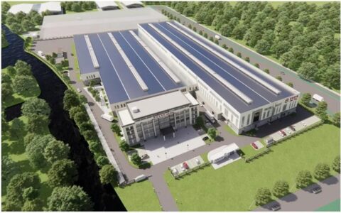 三棵树TPO防水卷材助力当涂金瑞汽车零部件产业园（一期）项目建设