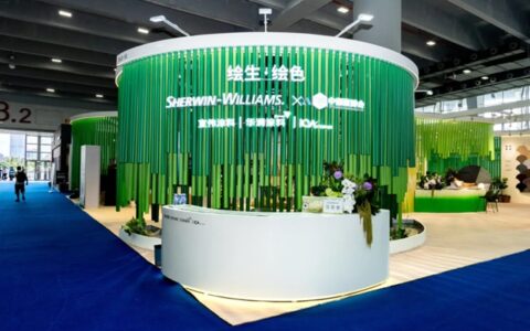 宣伟“绘生·绘色”主题展亮相中国建博会，并荣获“2024高定G20供应链”称号