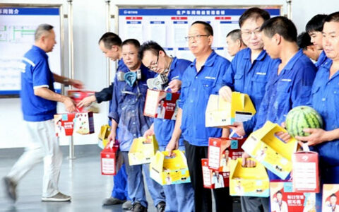 双瑞涂料产业开展防暑降温“送清凉”慰问活动 关爱一线职工