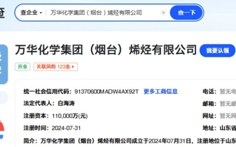 11亿+5亿！两家上市化工龙头分别成立新公司