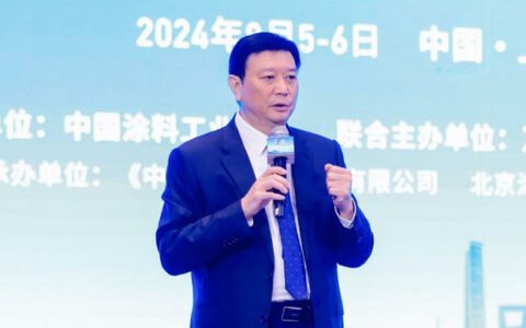 中国涂料工业协会会长刘普军致辞