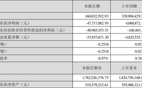 净利润暴跌1272.73%！飞鹿股份上半年营收1.6亿元