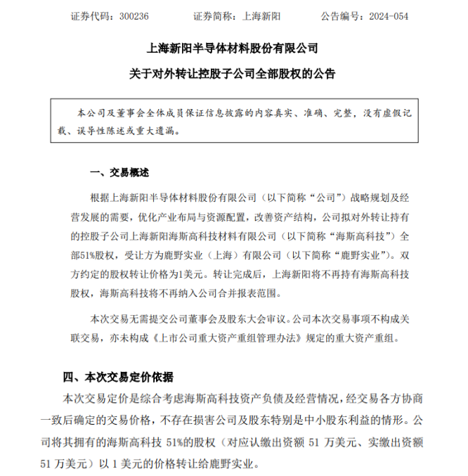 上市涂企7元钱要卖子公司51%股权