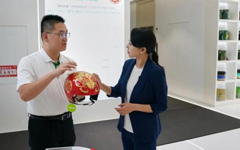 高质量发展看中国（上） 央广探秘三棵树头盔漆面上的“科技革命”