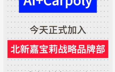 刚刚，一位重量级同事入职北新嘉宝莉