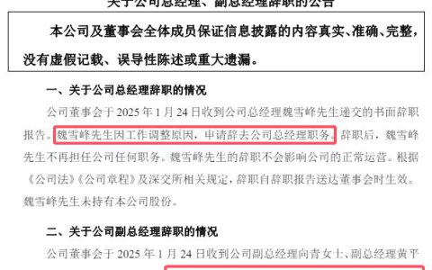 扭亏为盈之际，涂企总经理突然辞职