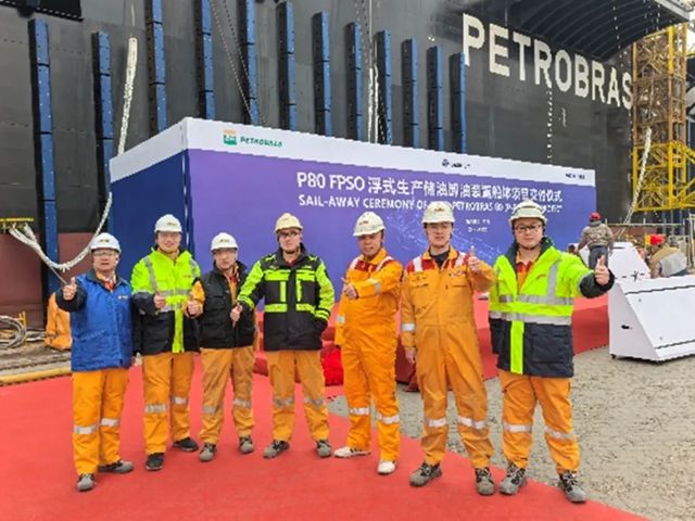 佐敦涂料：FPSO P80正式交付，目标：征服远洋！