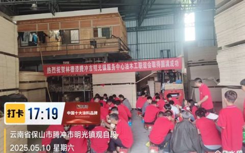 林德漆明光镇油工联谊会取得圆满成功