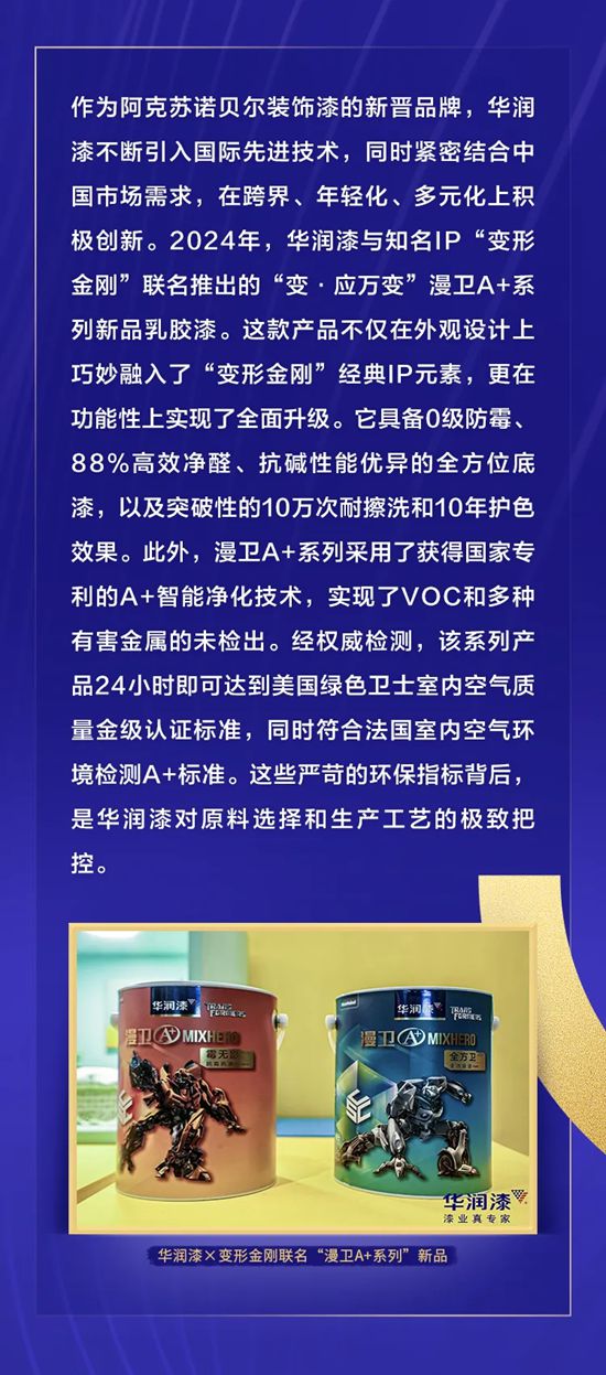 华润漆斩获第十六届金漆奖杰出内墙涂料品牌