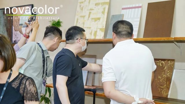 Novacolor闪耀设计上海2025，意式墙面美学大放异彩