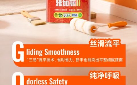 亚士经典雅加丽GOOD内墙水漆：工长年度推荐TOP1！