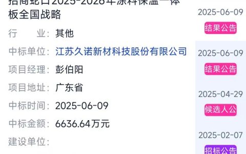 惊艳！6636万大单落袋久诺