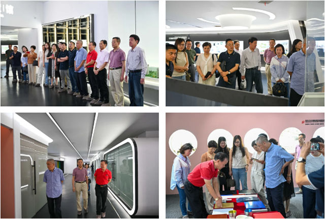常州市长三角经济发展研究会领导一行莅临晨光涂料参观考察！