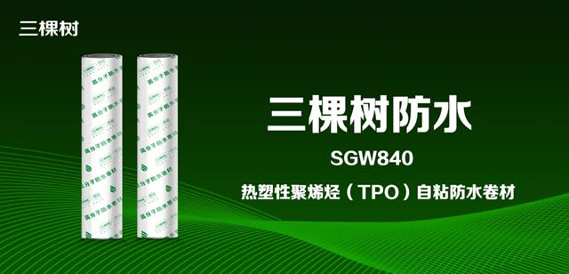 三棵树TPO防水卷材助力某智慧冷链物流园项目建设