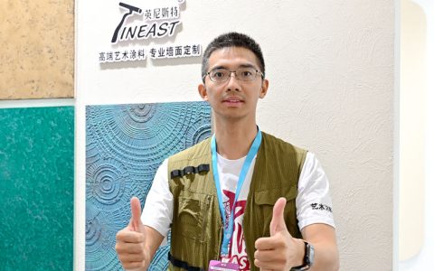 这面墙火了！英尼斯特“黑科技”引爆广州建博会，经销商争相打卡