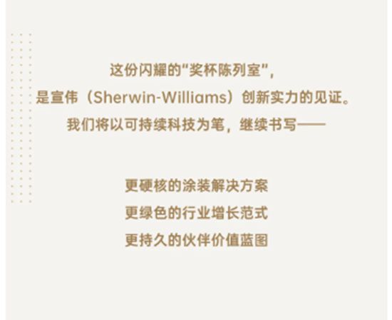 宣伟二季度奖杯陈列室