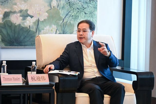 市场 | 西卡首席执行官率团参访上海建工集团！