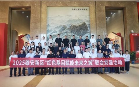 雄安新区“红色基因赋能未来之城”联合党建活动在北新建材圆满举行