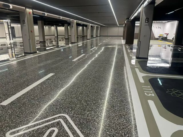 【七彩建设精品案例】济南保利・云上璟誉：地坪艺术，归家之美​