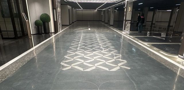 【七彩建设精品案例】济南保利・云上璟誉：地坪艺术，归家之美​