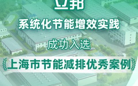 系统化推进节能增效，立邦入选上海市节能减排优秀案例！