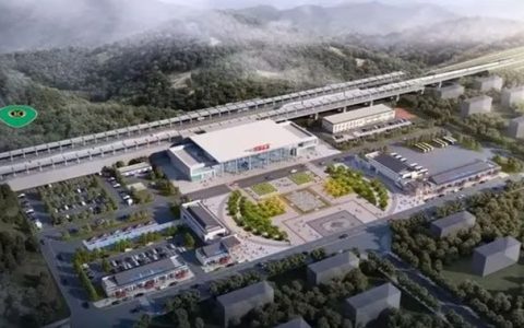 美涂士助力高铁建设凭祥东站