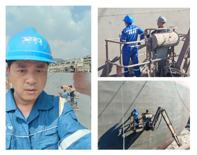 双瑞 | 战高温保进度：国际油轮接力施工背后的产业工人担当