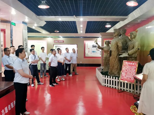 永新管业党支部赴清水县抗日救亡运动纪念馆开展主题党日活动