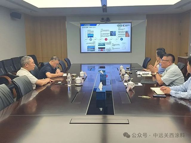中国集装箱行业协会集装箱生产分会秘书长万永波一行到访中远关西
